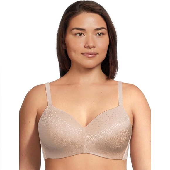 Wacoal Back Appeal Wirefree T-Shirt Bra Rose Dust - Picture 1 of 13